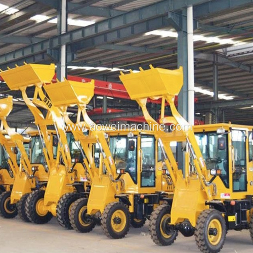 Diesel Engine Powered Telescopic Boom Forklift Handler Wheel Loader